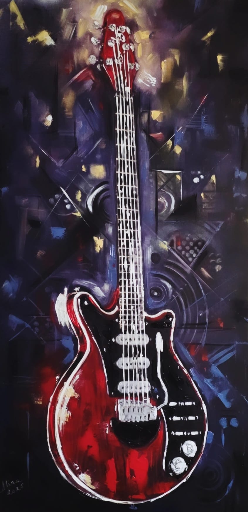 ArteDiAlina.com painting: Red Special